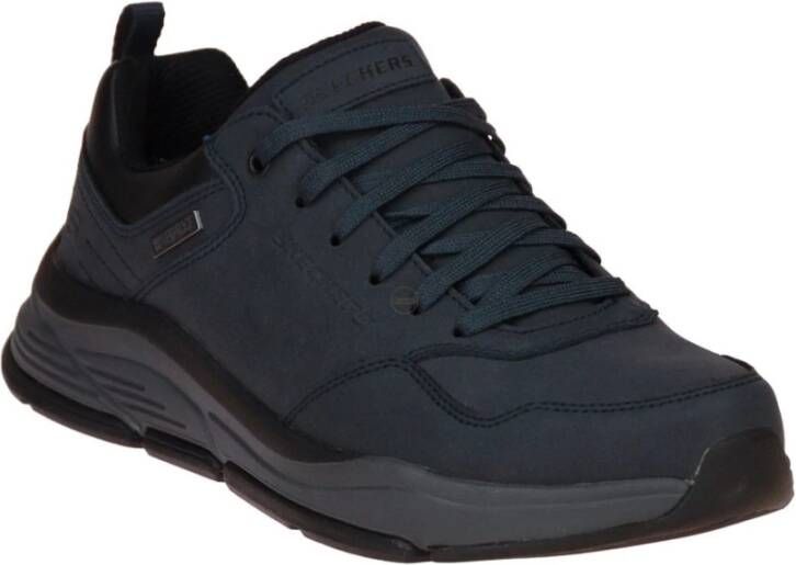 Skechers Benago Hombr Waterproof Blauw Blue Heren