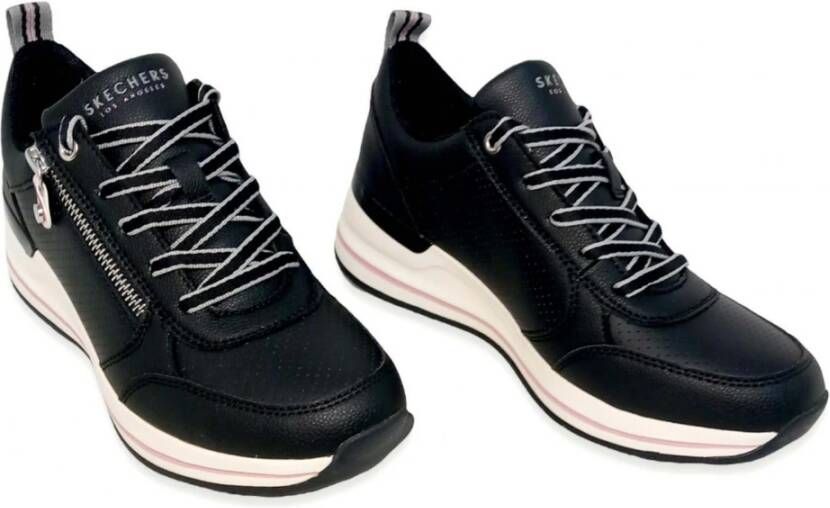 Skechers Billion 2 Sneakers Black Dames