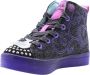 Skechers Twinkle Toes Twi-Lites 2.0 sneakers met lichtjes zwart paars Textiel 31 - Thumbnail 5