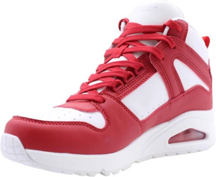 Skechers Jagger Damessneakers Stijlvol en Comfortabel Rood Dames