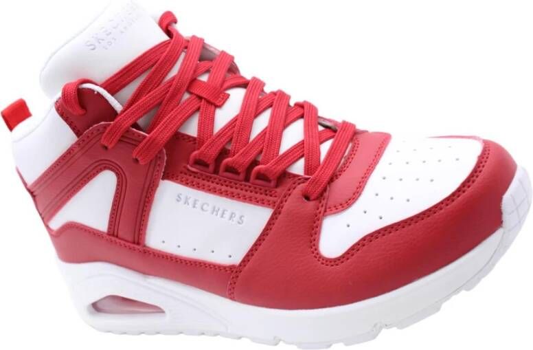 Skechers Jagger Damessneakers Stijlvol en Comfortabel Rood Dames