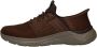 Skechers Bruine Slip-On Vegan Sneakers met Arch Support Brown Heren - Thumbnail 20