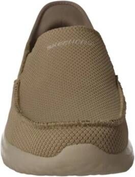 Skechers Business Shoes Beige Heren