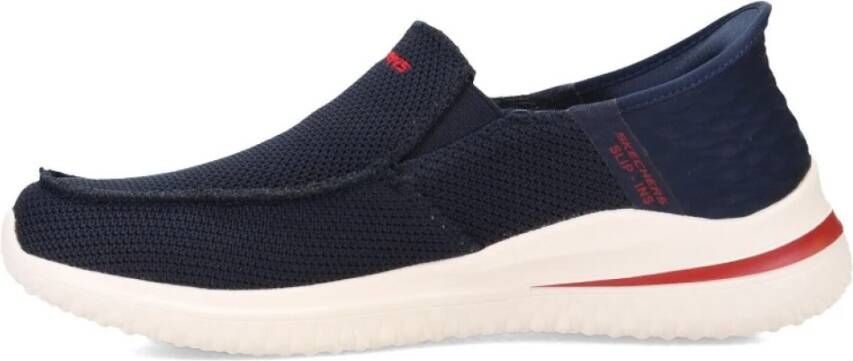 Skechers Business Shoes Blauw Heren