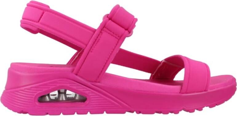 Skechers Casual Slip-On Sandalen Pink Dames