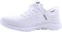 Skechers Go Walk 7 Valin Slip-Ins VEGAN Veterschoen Vrouwen Wit - Thumbnail 6