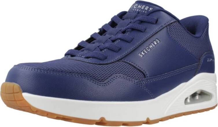 Skechers Casual Sneakers voor Dagelijks Gebruik Blue Heren