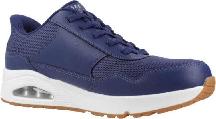 Skechers Casual Sneakers voor Dagelijks Gebruik Blue Heren