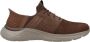 Skechers Bruine Slip-On Vegan Sneakers met Arch Support Brown Heren - Thumbnail 28
