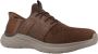 Skechers Bruine Slip-On Vegan Sneakers met Arch Support Brown Heren - Thumbnail 29