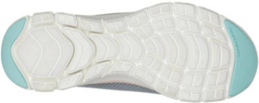 Skechers Casual Veterschoenen in Grijs
