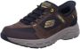 Skechers Slip-ins heren wandelschoenen cat. A Bruin Extra comfort Memory Foam - Thumbnail 2