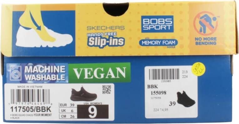 Skechers Chaos-You Squad Sneakers Black Dames