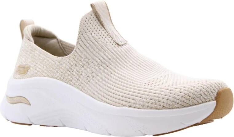 Skechers Stijlvolle Ciara Sneaker Beige Dames