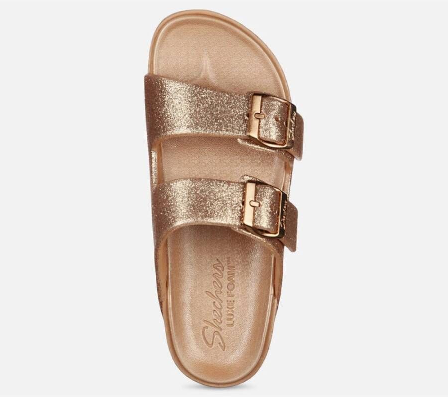 Skechers Comfort Sandaal Slippers Pink Dames