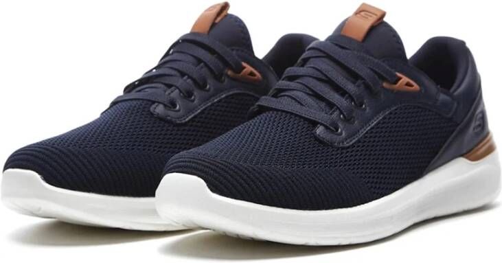 Skechers Comfort Slip-On Sneaker Blue Heren
