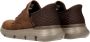 Skechers Slip-Ins Garza-Gervin Extra Wide Instappers Heren Cognac - Thumbnail 4