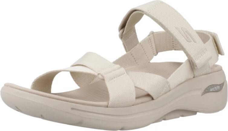 Skechers Comfortabele Platte Sandalen Purple Dames
