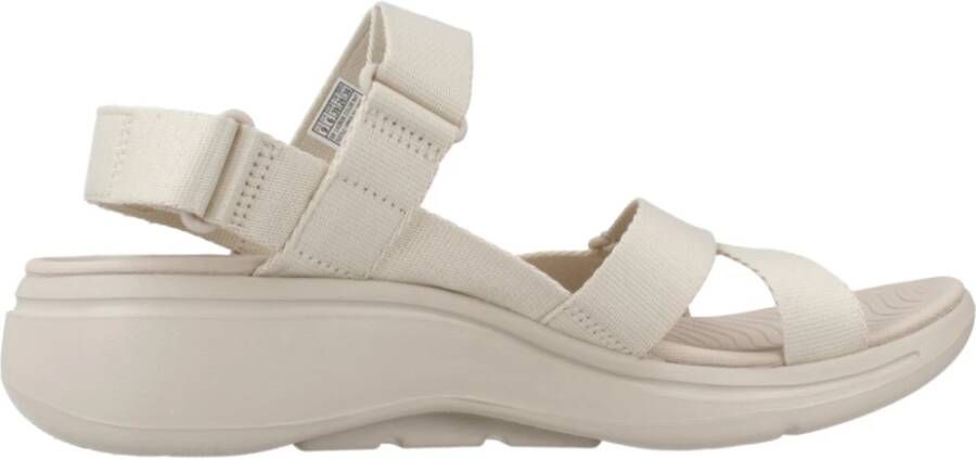 Skechers Comfortabele Platte Sandalen Purple Dames