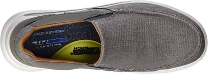 Skechers Comfortabele Instappers Gray Heren