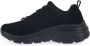 Skechers Comfortabele Leren Sneaker voor Zwart - Thumbnail 4