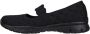 Skechers Comfortabele Mary Jane Stijl Ballerina's Black Dames - Thumbnail 4