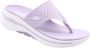 Skechers Comfortabele Teenslipper voor Boban Purple Dames - Thumbnail 9