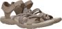 Skechers Comfortabele Vegan Memory Foam Sandaal Beige Dames - Thumbnail 7