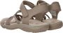 Skechers Comfortabele Vegan Memory Foam Sandaal Beige Dames - Thumbnail 10