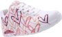 Skechers Sneakers met sleehak UNO-SPREAD THE LOVE Vrijetijdsschoen lage schoen veterschoen met coole graffiti-print - Thumbnail 5
