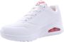 Skechers Sneakers met sleehak UNO-SPREAD THE LOVE Vrijetijdsschoen lage schoen veterschoen met coole graffiti-print - Thumbnail 8