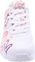 Skechers Sneakers met sleehak UNO-SPREAD THE LOVE Vrijetijdsschoen lage schoen veterschoen met coole graffiti-print - Thumbnail 9