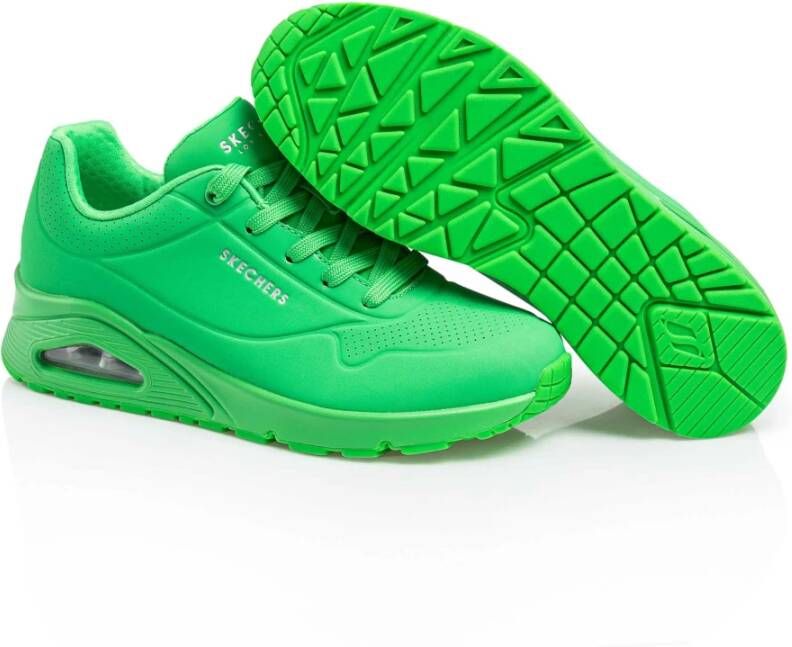 Skechers Dames Air Stand Sneakers Green Dames