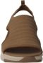 Skechers Arch Fit Darling Days VEGAN Sandaal Sandalen Dames Bruin - Thumbnail 12