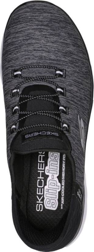 Skechers Dames Enkellaarzen Slip-Ins: Summits-Dazzling Haze Black Dames