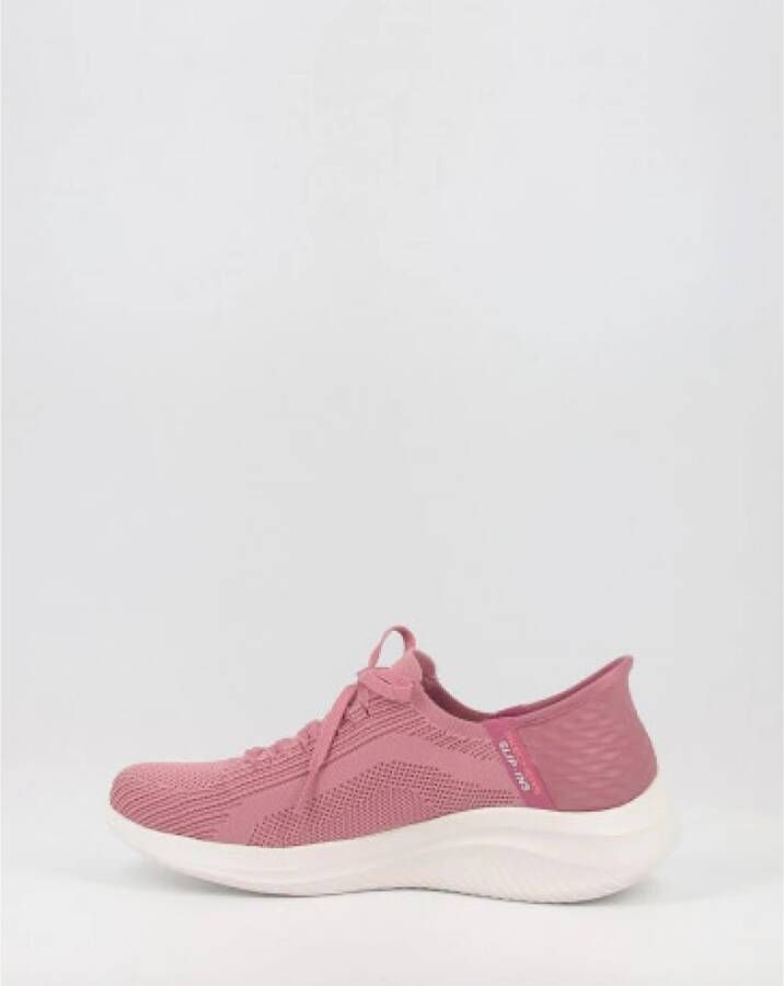 Skechers Dames Instappers: Ultra Flex 3.0 Brilliant Roze Dames