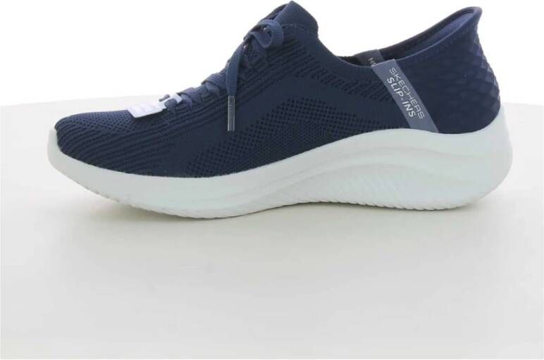Skechers Dames Marine Ultra Flex 3.0 Brill Schoenen Blue Dames