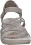 Skechers Bobs Arch Reggae Slim Meadow Grazer VEGAN Sandaal Dames Taupe - Thumbnail 3