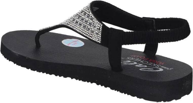 Skechers Dames Sandalen Black Dames