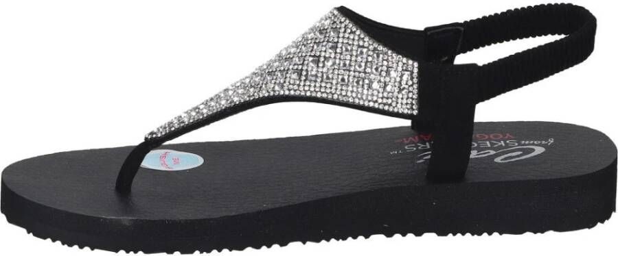 Skechers Dames Sandalen Black Dames