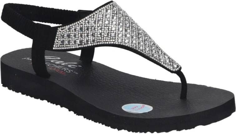 Skechers Dames Sandalen Black Dames
