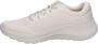 Skechers Comfortabele Arch Fit Natuurlijke Mesh Sneaker Beige Dames - Thumbnail 7