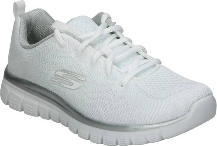 Skechers Dames sportschoenen Wit Dames