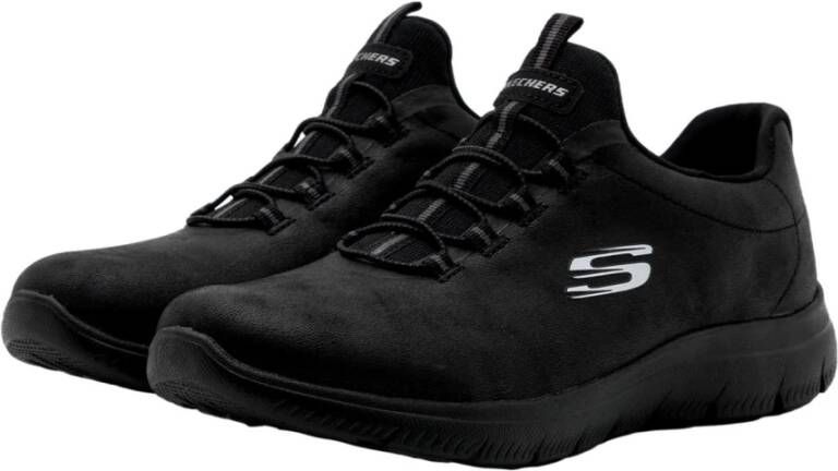 Skechers Dames Sumits 88888301 Sneakers Zwart Heren