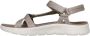 Skechers Sandalen GO WALK FLEX SANDAL-SUBLIME-X zomerschoen sandaal klittenbandschoen met goga mat voetbed - Thumbnail 12