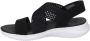 Skechers Yoga Foam Platform Sandals Zwart Dames - Thumbnail 3