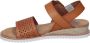 Skechers Woestijnkus Zonnige Sandalen Brown Dames - Thumbnail 9