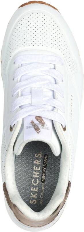 Skechers Damestrainers Uno Gen1-Shimmer Away Zwart Dames