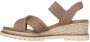 Skechers Desert Chill Sweet Crossing Sandalen Beige Dames - Thumbnail 3
