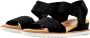 Skechers Bobs Memory Foam Sandaal Dames Zwart - Thumbnail 7
